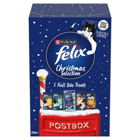 Felix Christmas Selection Cat Treats Gift Box