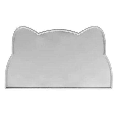 Cat Head Water Dinner Food Anti Slip Silicone Place Mat