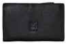 Mala Leather Kitty Crew Tri-Fold Purse