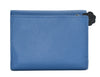 Mala Leather Peek a Boo Cats Large Tri Fold Purse RFID Blue