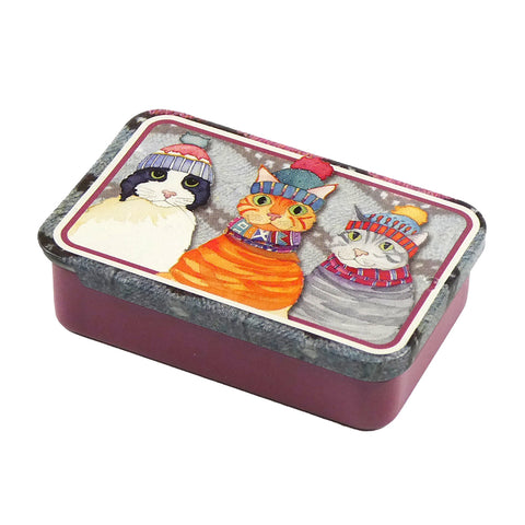 Emma Ball Cats in Hats Pocket / Trinket Tin