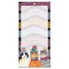 Emma Ball Cats in Hats Magnetic Notepad