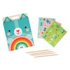 Carry-Along Kitten Sketchbook Kit with Pencils and Stickers