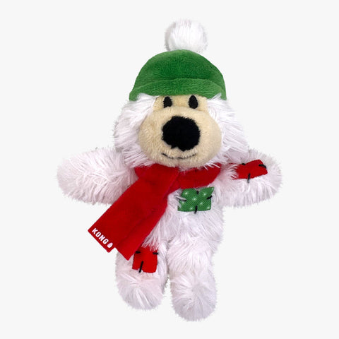 KONG Softies Winter Bear Catnip Cat Gift Toy