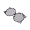Beans & Co Cat Face Leatherette Compact Mirror - 3 Designs