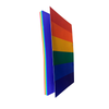 Colourful Rainbow A5 Paperback Notebook Multicoloured Cover and Pages