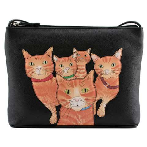 Mala Leather Kitty Crew Cross Body Bag