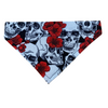 Handmade Cat/Dog Over the Collar Bandana Skulls & Roses