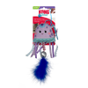 KONG Cat Teaser Toy Catnip Crinkle Jellyfish