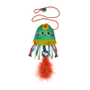 KONG Cat Teaser Toy Catnip Crinkle Jellyfish