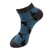 Mr Heron Men's Bamboo Trainer Socks 'Lucky Cats'