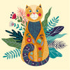 EXCLUSIVE! 5D Diamond Art Kit: Patterned Cat