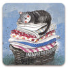 Alex Clark Fridge Magnet - Laundry Basket