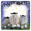Alex Clark Single Coaster - Starlight Sheep