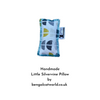 Handmade Silvervine Little Pillow Cat Kitten Toy