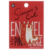 Simon's Cat Collectable Check Meowt! Enamel Pin Badge