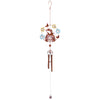 Cat, Flowers & Butterflies Hand Crafted Wind Chime