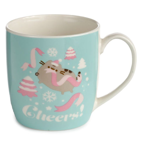 Pusheen the Cat Charming Christmas Porcelain Mug