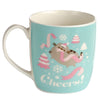 Pusheen the Cat Charming Christmas Porcelain Mug