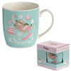 Pusheen the Cat Charming Christmas Porcelain Mug