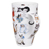Dunoon Fine Bone China Large Cat Mug 'Catastrophe'
