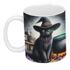 Stunning Cat Casting Potions Mug, 11oz