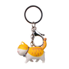 Cute Cartoon Cat Keyring Various Colours