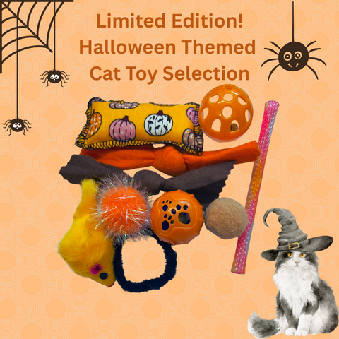 Limited Edition! Value Mix of 10 Cat Toys - Halloween 🎃