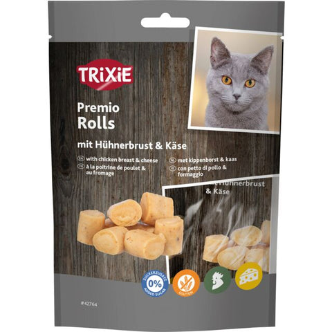 Trixie Premio Chicken & Cheese Roll Cat Treats