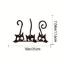 Three Cute Cats Home Decor Metal Wall Art