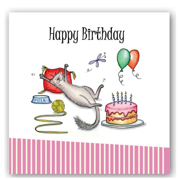 Occasions Cat Greetings Card - Birthday Cat