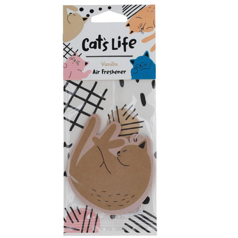 Cat’s Life Vanilla Scent Car / Home Air Freshener