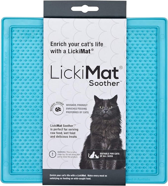 LickiMat Soother Cat Wet / Raw Food Treats Mat