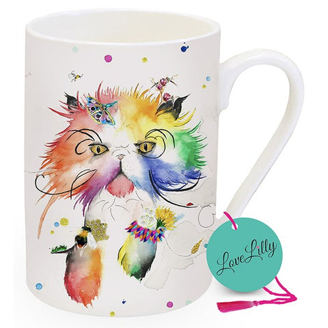 Love Lilly Ceramic Designer Cat Mug