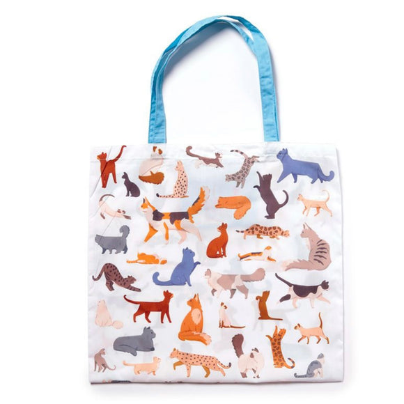 Feline Fine Cats Reusable Foldable Shopping Bag