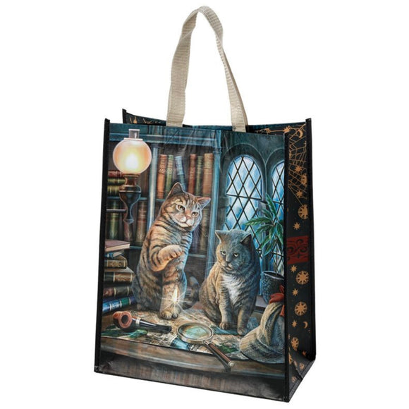 Lisa Parker Purrlock Holmes Cat Reusable Shopping Bag