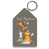 Draw UK Wooden Keyring - You’re Mognificent
