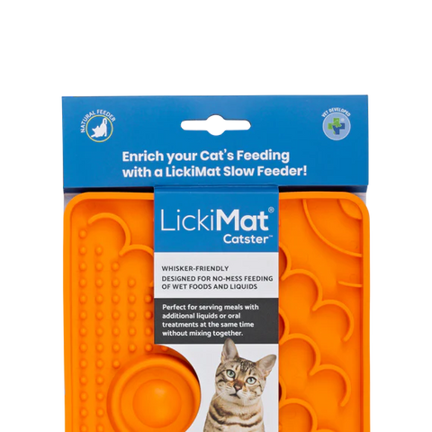 LickiMat Catster Cat Wet / Raw Food Treats Feeding Mat