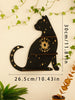 Decorative Mystical Black Cat Lightweight Shelf - 3 Designs