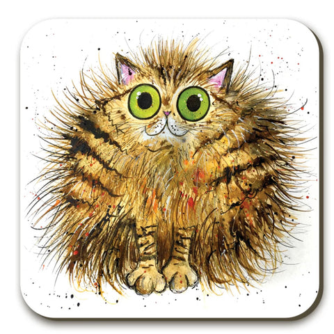 Emma Haines Tommy Cat Coaster