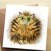 Emma Haines Tommy Cat Greetings Card