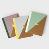 A5 Cat Kraft Notebooks 3 Pack Recycled Paper