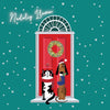 Cat and Dog Welsh Christmas Card - Nadolig Llawen