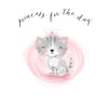 Pretty Cat Greetings Card - Princess for the Day