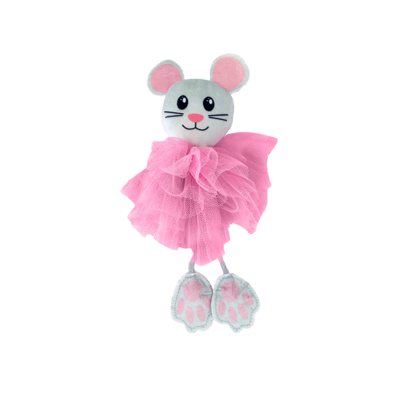KONG Tutu Cute Catnip Cat Toy Ballerina Mouse