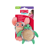 KONG Tropics Sea Pals Catnip Crinkle Cat Toys 2 Pack