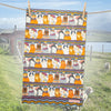 Emma Ball Cats in Hats Large Cotton Tea Towel