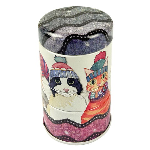 Emma Ball Cats in Hats Mini Stacking Tin