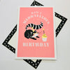 Art File Value Cat Greetings Card: Meowvellous Birthday