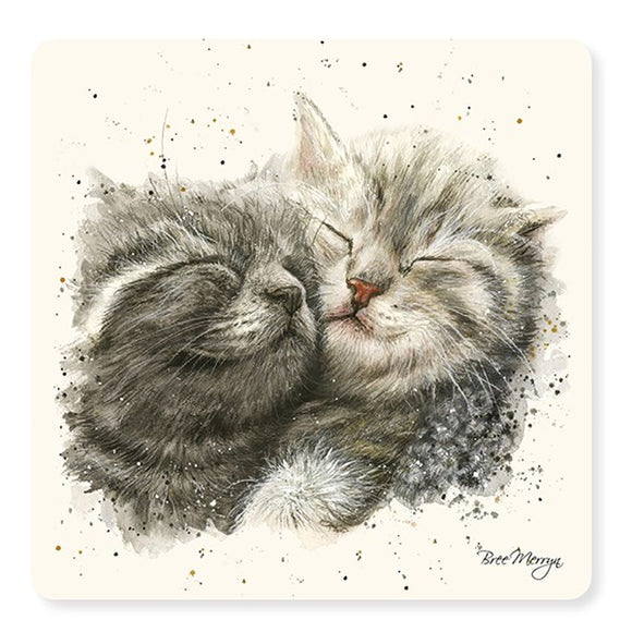 Cinder & Ella Cat Fridge Magnet
